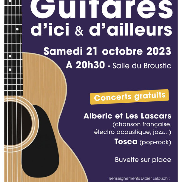 Guitares d’ici et d’ailleurs (20ème édition)